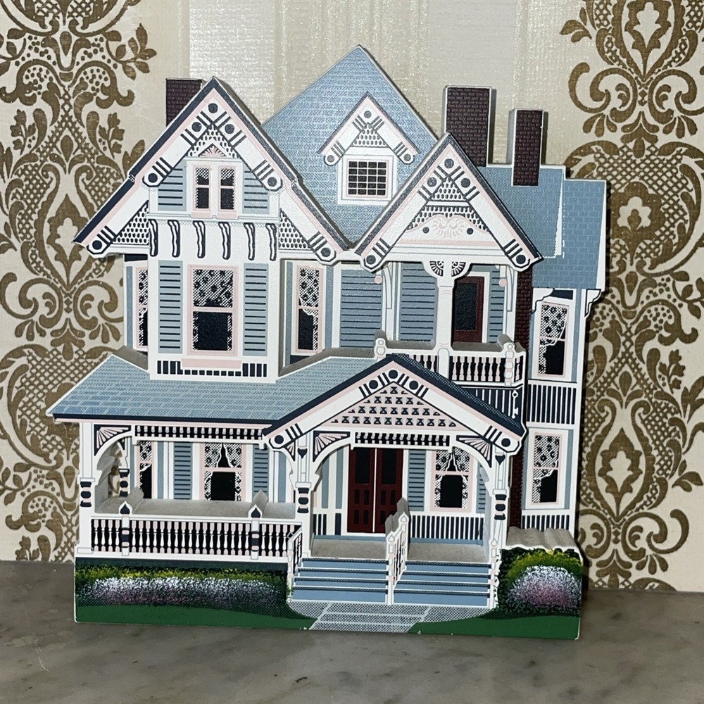 Sheila's Collectibles 3D House 1996 Renaissance Knoxville Victorian Style Home
